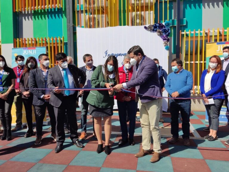 Cauquenes: Se inaugura primer jardín infantil del país construido en madera contralaminada CLT