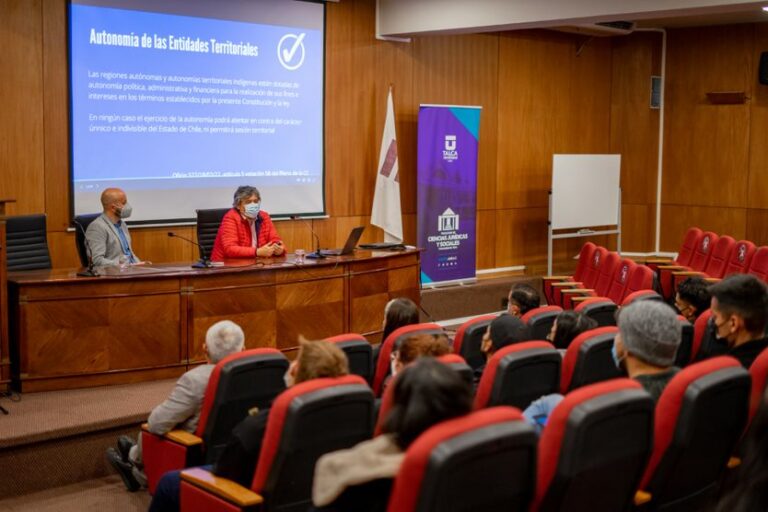 UTalca entregará propuestas de la comunidad sobre descentralización a Convención Constitucional