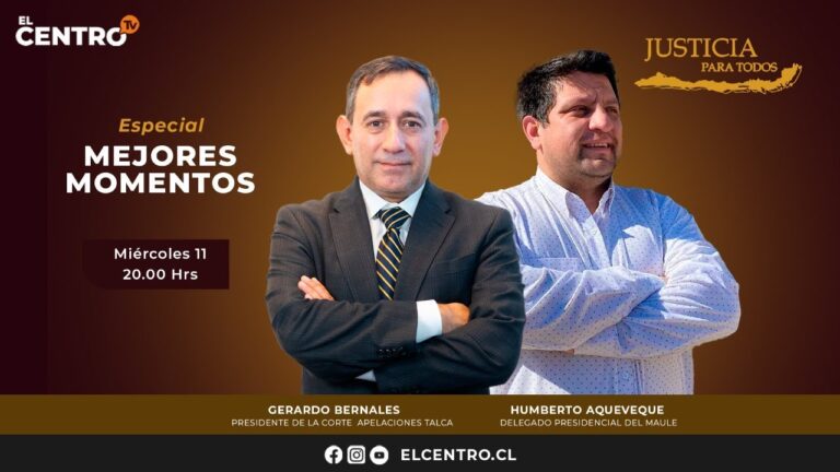 Justicia para todos | Gerardo Bernales – Humberto Aqueveque