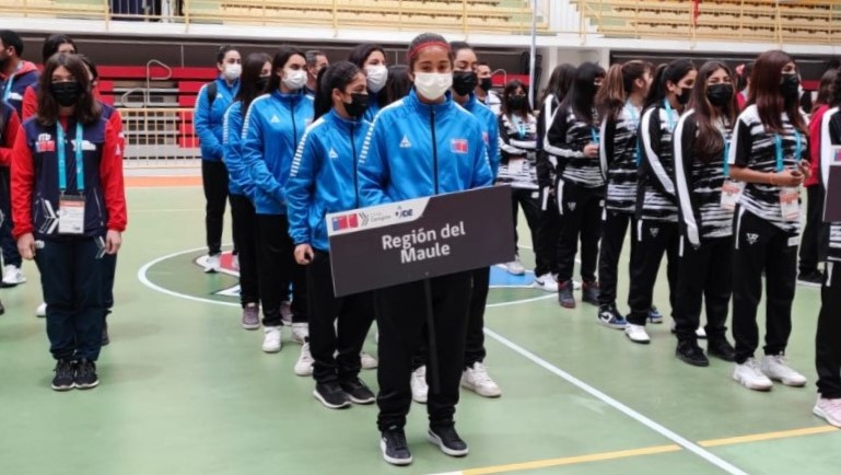 Futsal del Maule va con todo en Nacional de los Juegos Deportivos Escolares