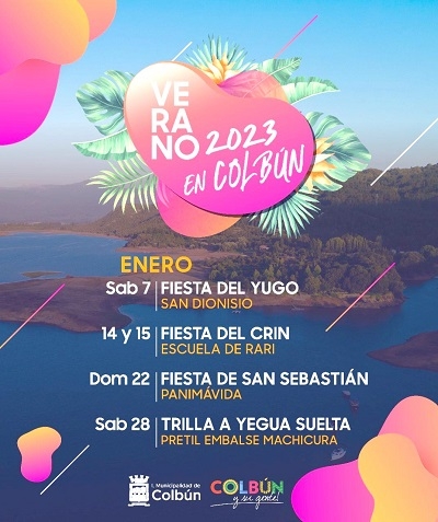 Colbún lanzó su calendario de actividades para el verano 2023