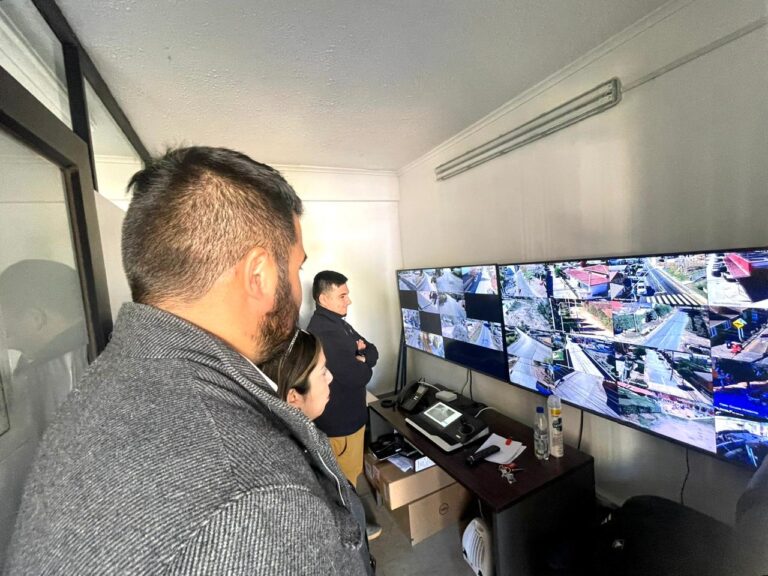 Curepto: Inauguran sistema de teleprotección y reductores de velocidad
