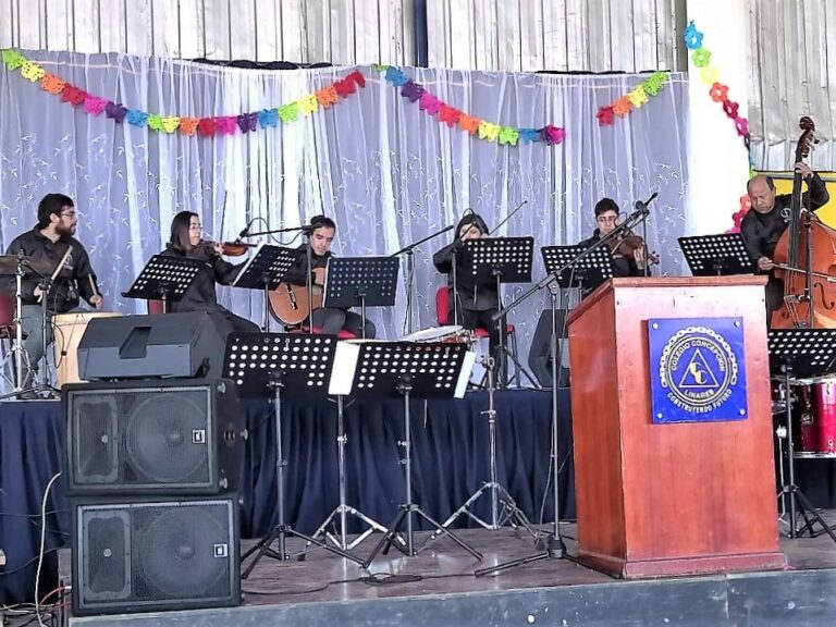 Linares: Orquesta Filarmónica del Maule Sur visita colegios