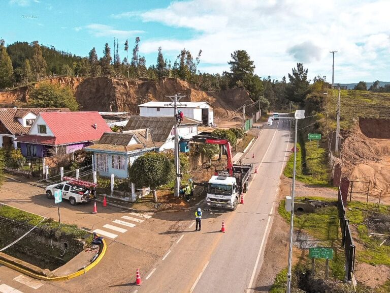 Curepto: CGE presenta proyecto para mejorar el suministro eléctrico
