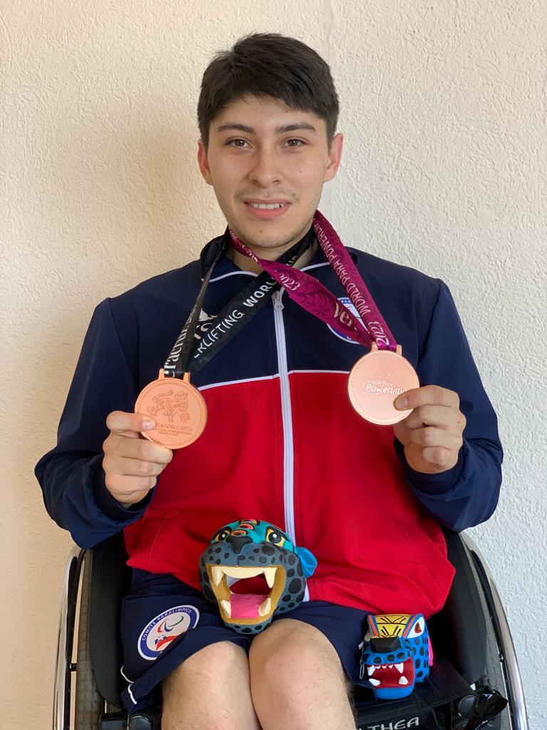 Hualañé: joven deportista de Parapowerlifting destacó en World Cup en México