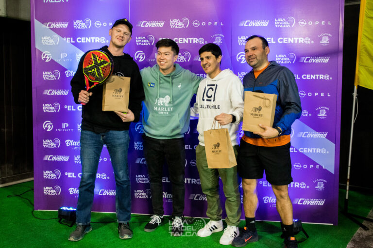 Liga Pádel Talca cerró su quinta edición definiendo a los campeones de cada categoría