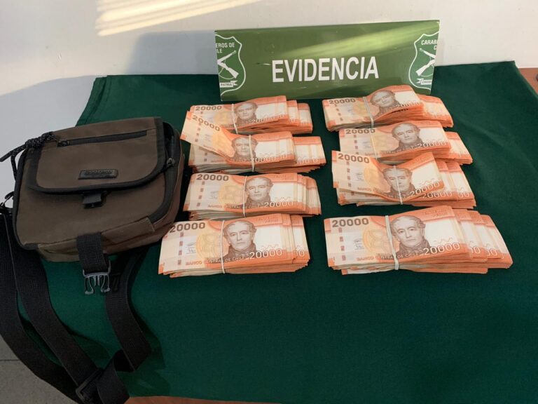 Constitución: Carabineros detuvo a 4 individuos por robar 15 millones de pesos a un vecino de la comuna fuera del Banco