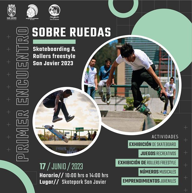 San Javier: Evento “Sobre Ruedas” llega a traer toda la pasión por el skate y roller Freestyle a la comuna