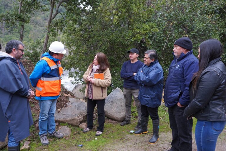 Curicó: Realizan visita de inspección a esteros del río Lontué