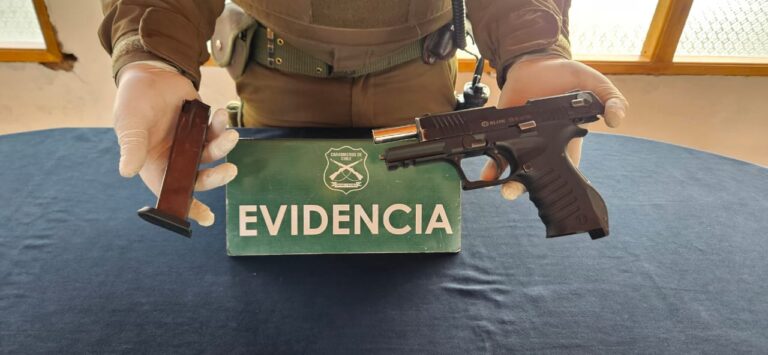 Doble detención en San Javier: Ley de Armas y órdenes vigentes