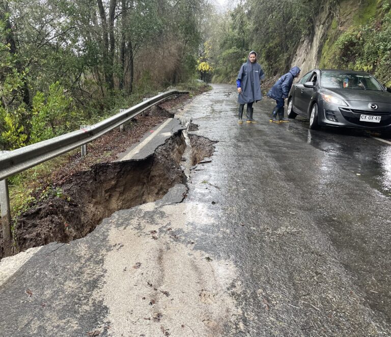 Curicó: cortes de tránsito y zonas más afectadas