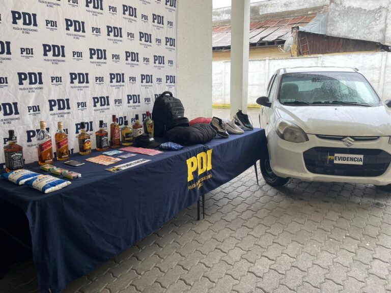Talca: en prisión preventiva tres sujetos que asaltaron local en sector oriente