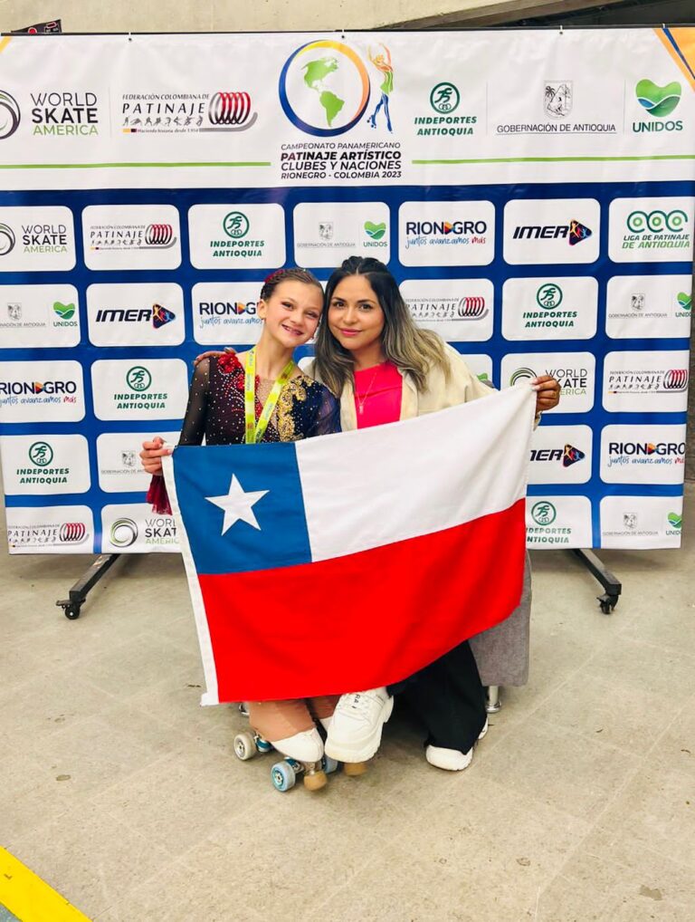 Patinadoras artísticas de Linares destacan en Panamericano Colombia 2023