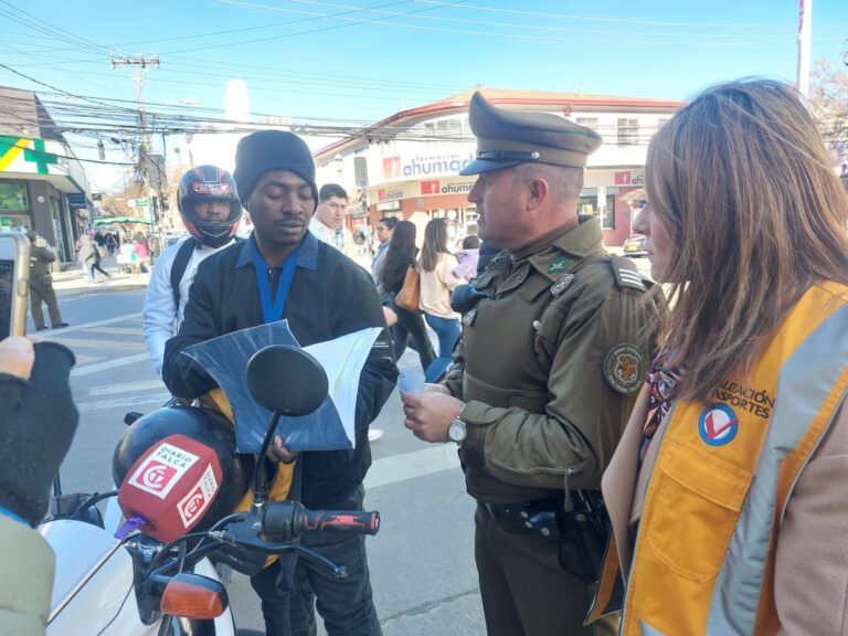 Fiscalizan y sacan de circulación medios de transporte informales
