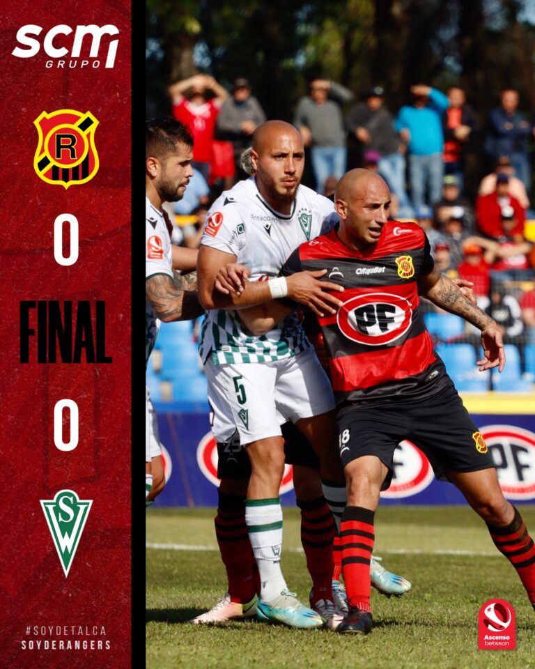 Rangers iguala a U de Conce tras empate con Santiago Wanderers