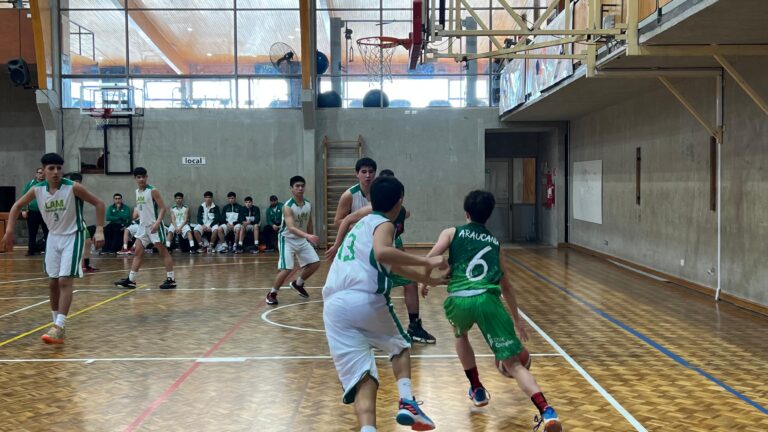 El Maule derrotó a la Araucanía en el inicio del Básquetbol de los Juegos Deportivos Escolares