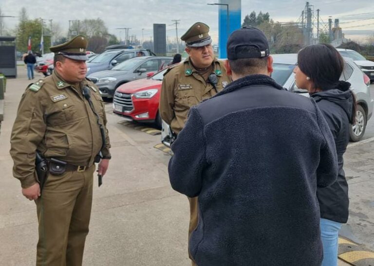 San javier: carabineros llama a no usar hilo curado