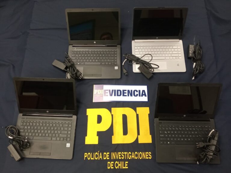 Talca: imputado es detenido por robo de computadores