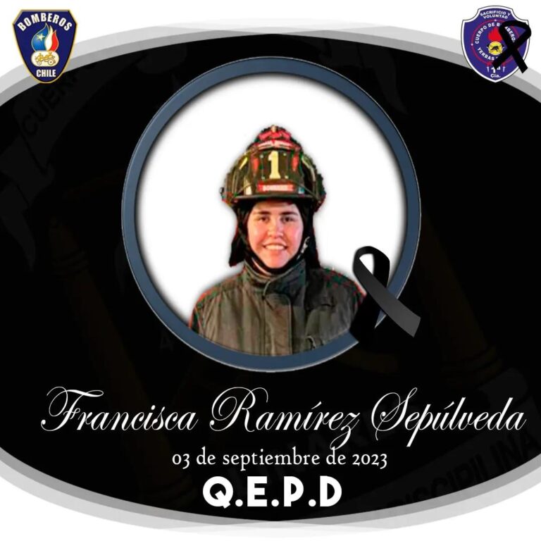 Yerbas Buenas: funeral de voluntaria de Bomberos será hoy a las 20:00 horas