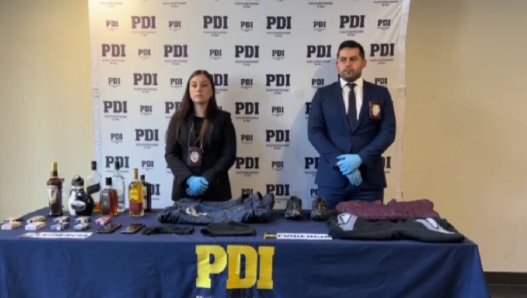 Linares: PDI detuvo a dos delincuentes tras asalto a minimarket y busca a tres restantes