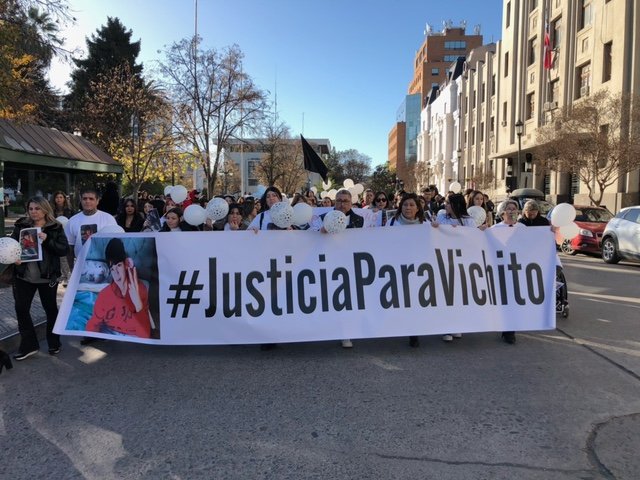 Justicia para Vichito: Confirman internación de menor de 16 años por asesinato