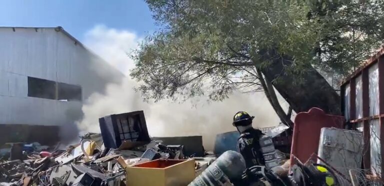VIDEO | Talca: Incendio estructural en sector oriente