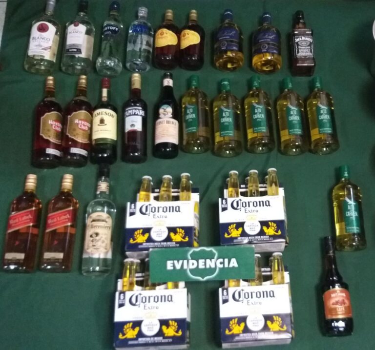 San Javier: desbaratan banda de venta clandestina de licores