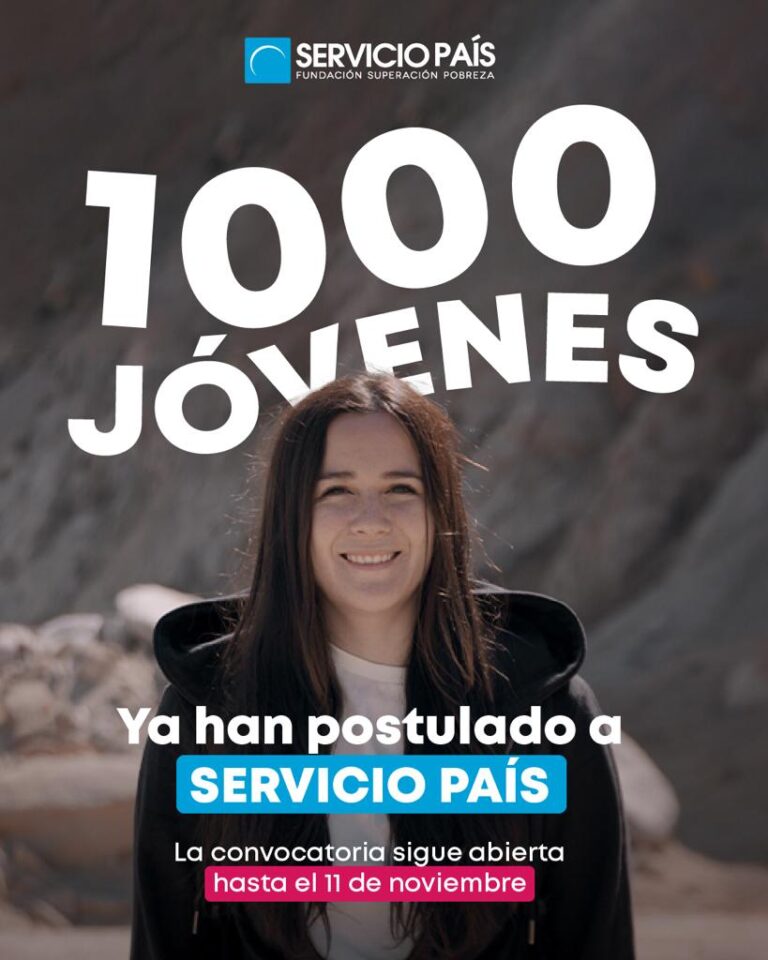 Mil jóvenes ya postularon a SERVICIO PAÍS 