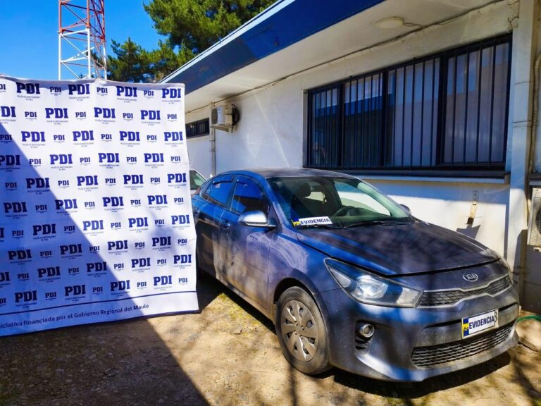 Cauquenes: recuperan vehículo robado avaluado en $10 millones
