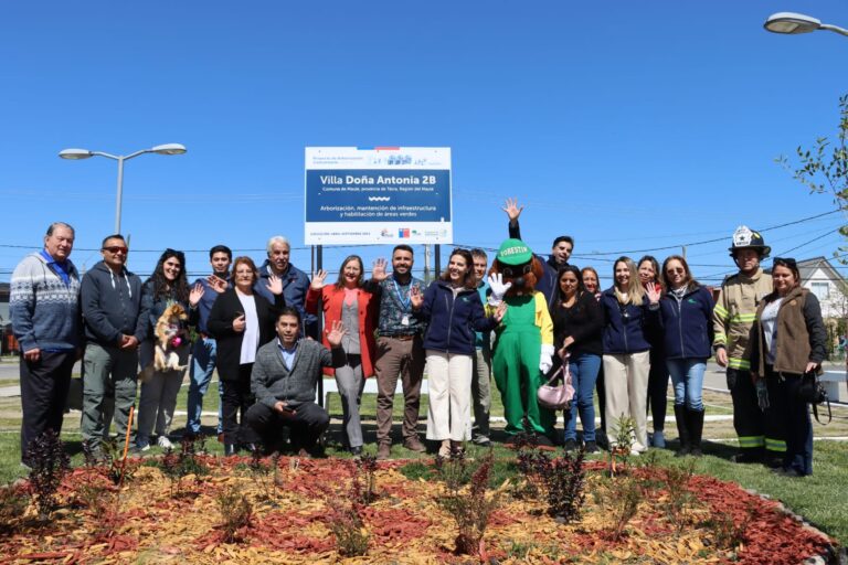 Maule: Proyecto de Arborización facilitó la plantación de 214 ejemplares