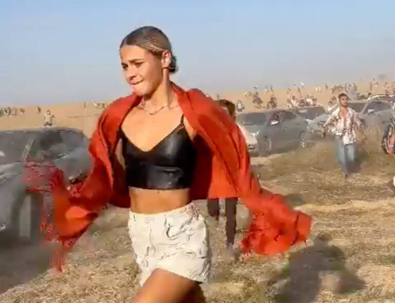 VIDEO | Pánico en festival de música en Israel: ataque deja al menos 260 fallecidos