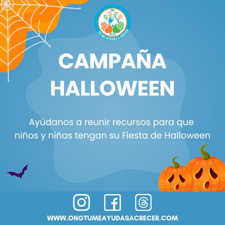 Campaña de Halloween busca reunir recursos para niños y niñas en riesgo social 
