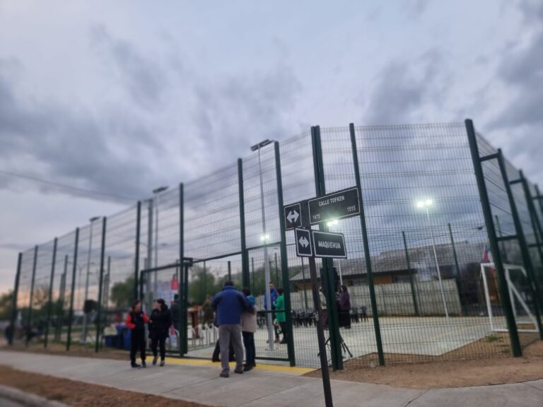 Curicó: Inauguran moderna infraestructura deportiva en Villa Los Alerces