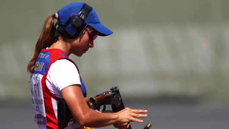 Francisca Crovetto gana medalla de oro en el tiro skeet de Santiago 2023