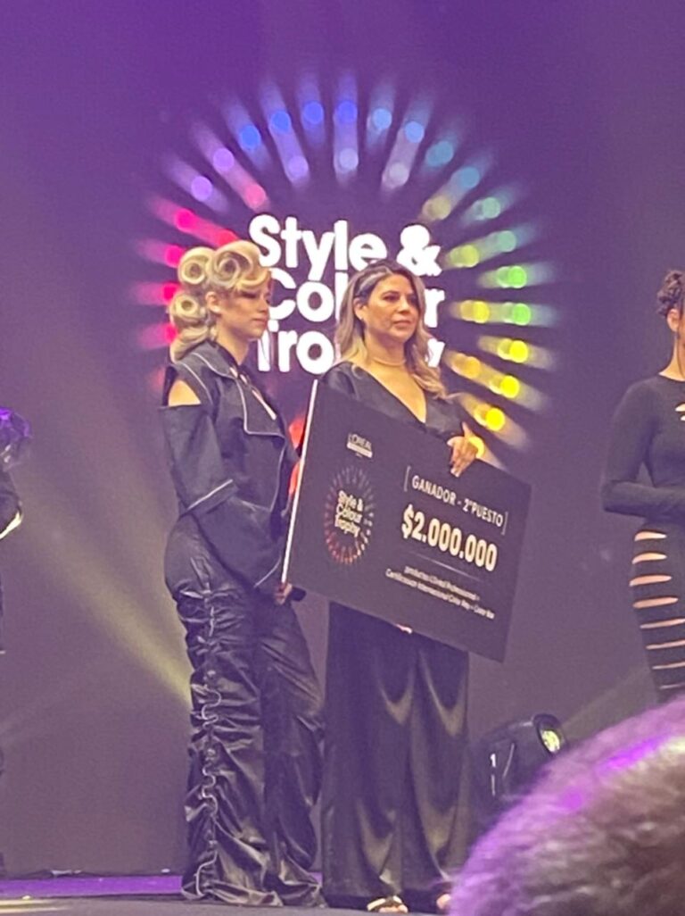 San Javier: Lis Luengo, la estilista maulina  que quedó entre los mejores del nacional L’Oréal Professionnel 2023