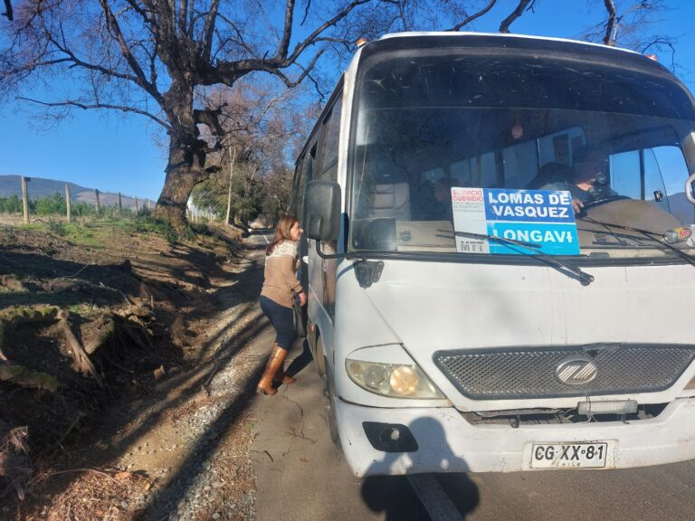 Región del Maule sumó nueve servicios de transporte público en zonas aisladas