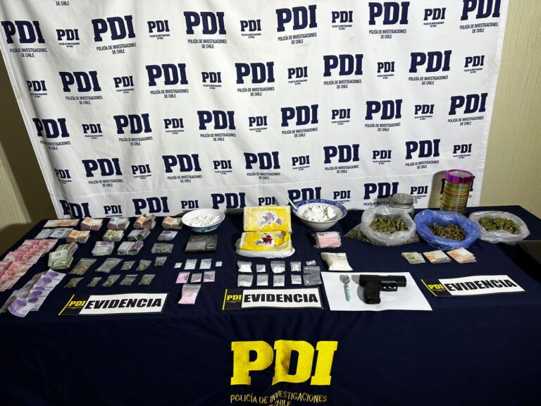 Cauquenes: pareja queda en prisión preventiva por tráfico de drogas