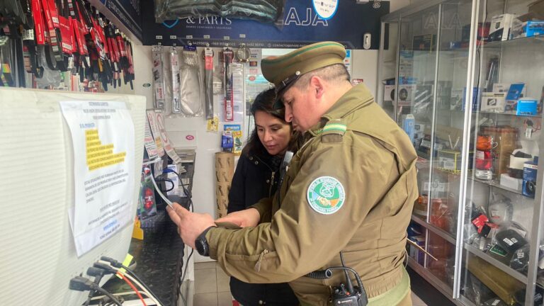 Carabineros refuerza seguridad en Parral