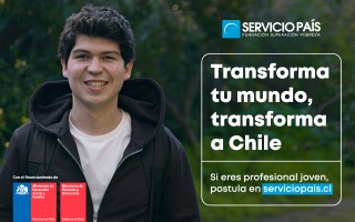 Quedan sólo 2 días para postular a SERVICIO PAÍS 