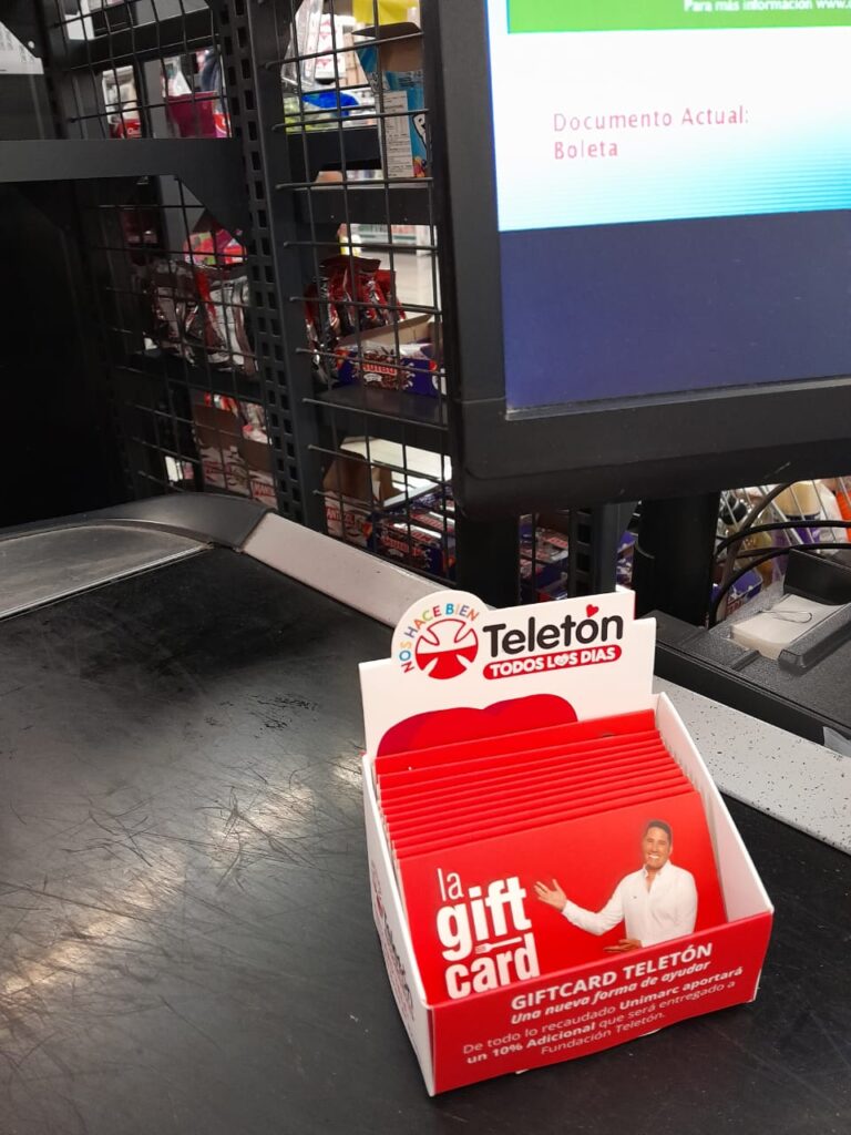 GiftCard Teletón convierte compras en aporte solidario