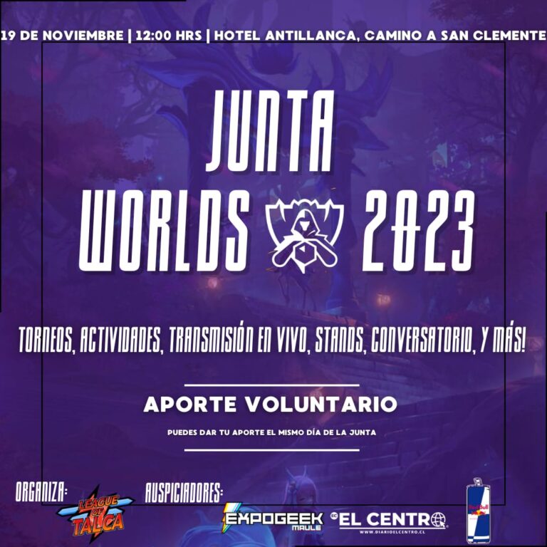 Talca: comunidad “lolera” invita a reunirse en torno a Worlds 2023