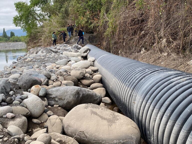 Molina: inspeccionan avances en Canal Buena Fe