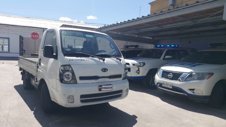 Linares: recuperan Kia Frontier avaluado en $17 millones