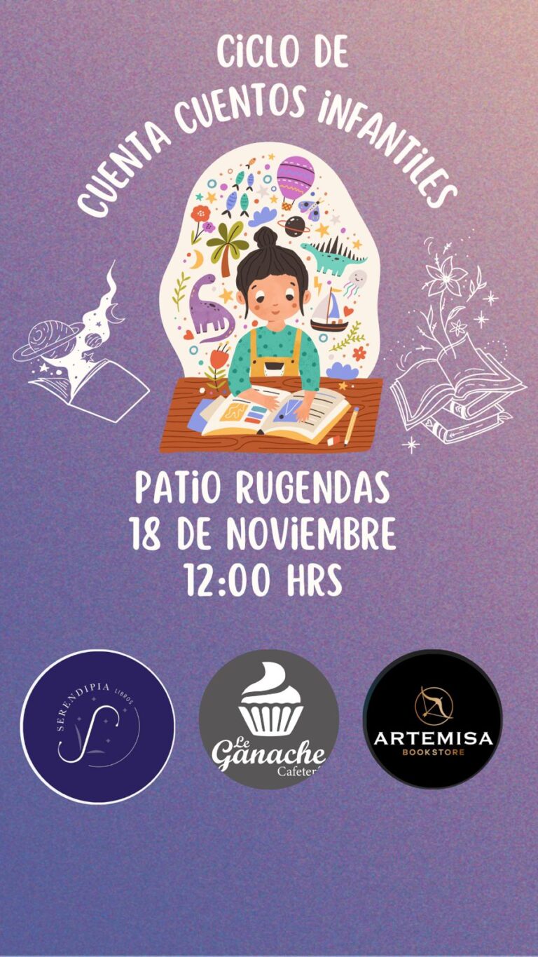 Talca: Ciclos de cuentos infantiles llegan para quedarse en Patio Rugendas