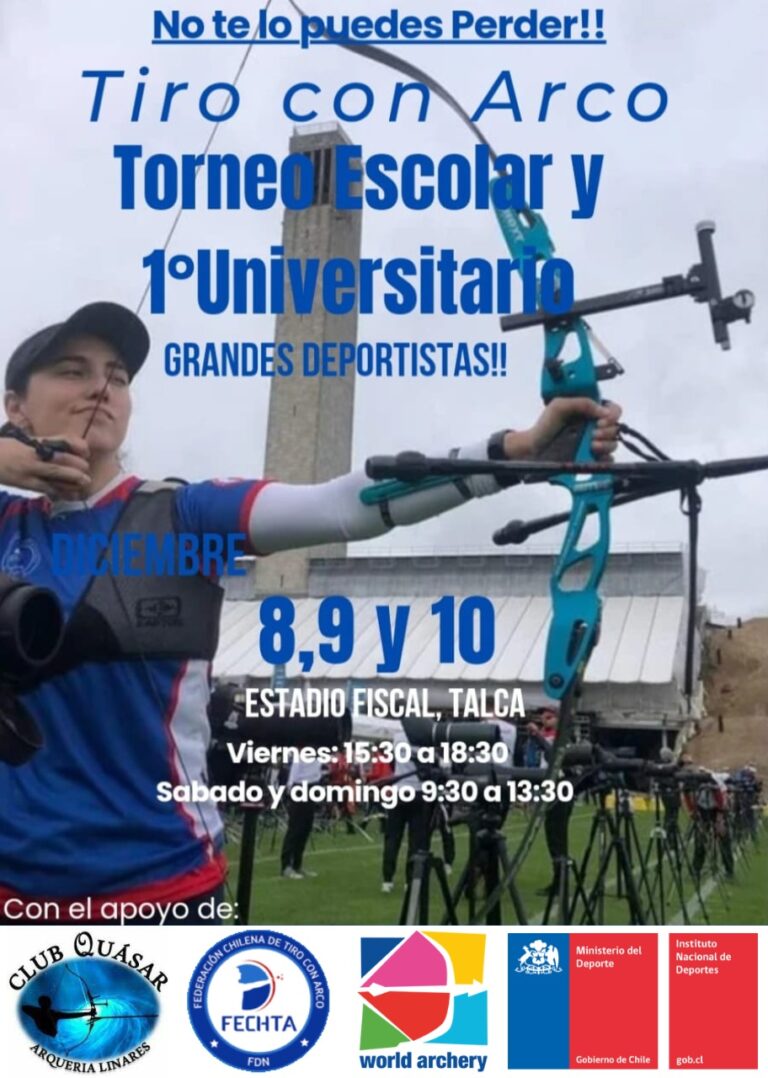 ¡Inédito! Torneo Tiro con Arco: Fin de Semana Talca
