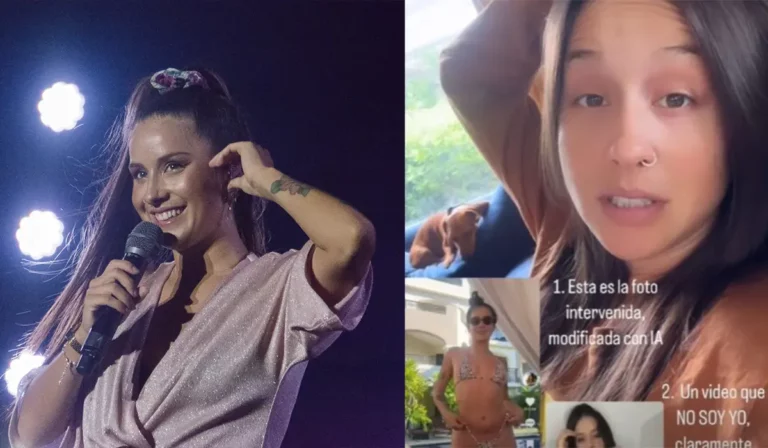 Denise Rosenthal: las fotos filtradas no son mías