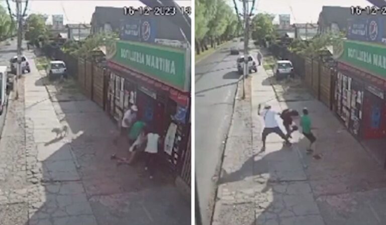 [Video] Brutal agresión a hijo de presunto homicida de Cerrillos