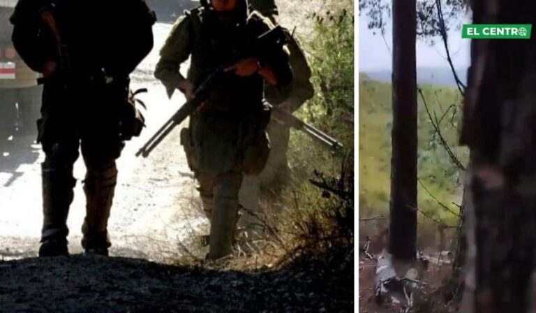 Ataque armado Entre Militares y Encapuchados en Carahue