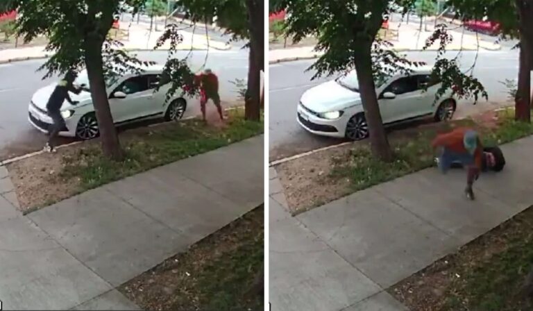 [Video] Carabinero de civil abate delincuente en encerrona en Macul