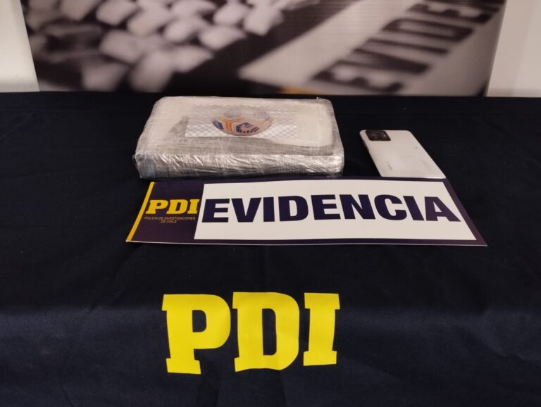Molina: Más de un 1 kg de Cocaína Incautado por Antinarcóticos